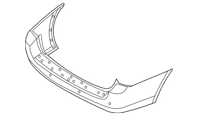 Bumper Cover - Kia (86611-4D111)