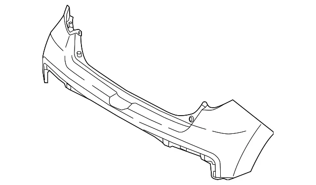 Bumper Cover - Kia (86611-B2800)