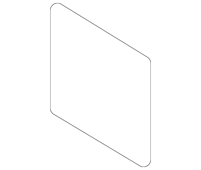 Bumper Cover Pad - Kia (86619-K0000)