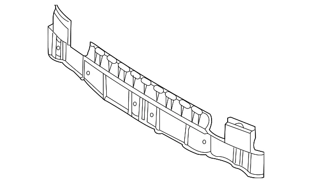 Bumper Cover Reinforcement Beam - Volvo (8662761)