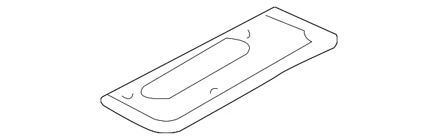 Roof Luggage Carrier Side Rail Grommet - Volvo (8662964)