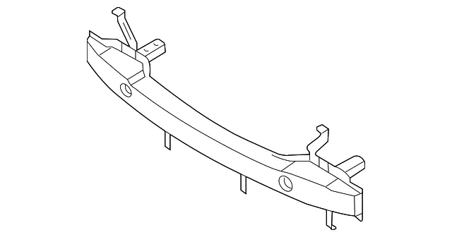 Bumper Cover Reinforcement Beam - Kia (86630-FD010)