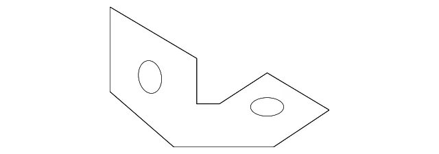 Bumper Impact Bar Bracket - Kia (86634-2T500)