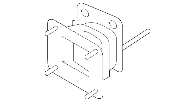 Bumper Bracket - Driver's Side (LH) - Kia (86641-J5000)