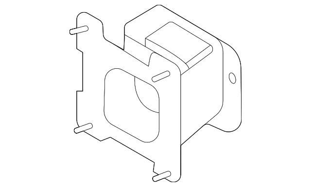 Bumper Impact Bar Bracket - Kia (86648-P2010)