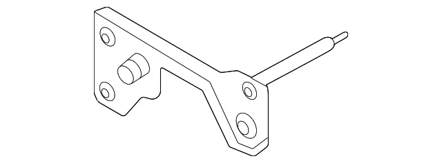 Bumper Impact Bar Bracket - Kia (86648-R5000)