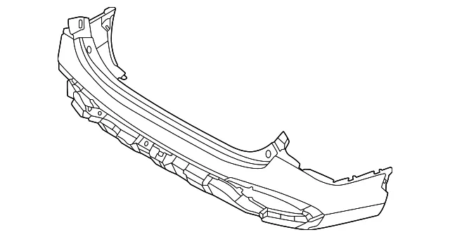Bumper Cover - Kia (86650-P1FA0)
