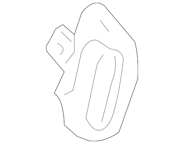 Folding Seat Latch Release Handle - Volvo (8665629)
