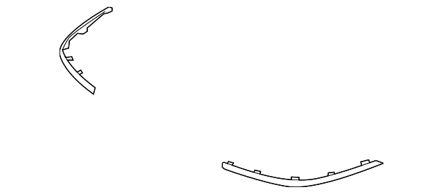 Side Molding - Passenger Side (RH) - Kia (86682-3R600)