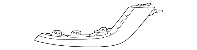 Upper Molding - Kia (86691-CV000)