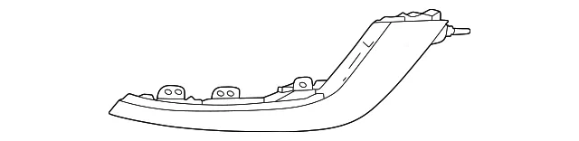 Upper Molding - Kia (86692-CV200)