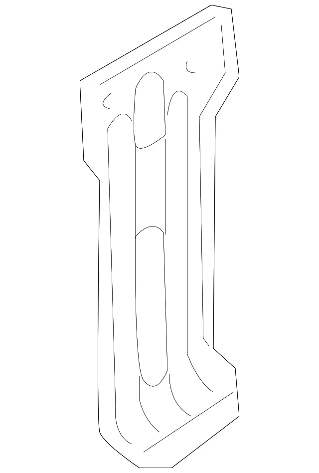 Bumper Cover Brace - Kia (86693-3E000)