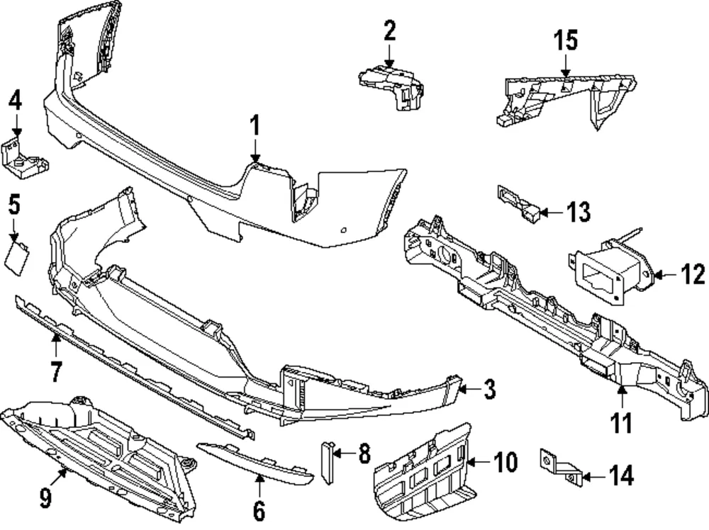 Bumper Trim - Kia (86697-GG100)