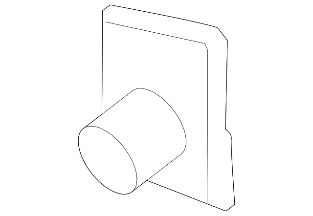 Bumper Cover Pad - Kia (866V2-P1000)