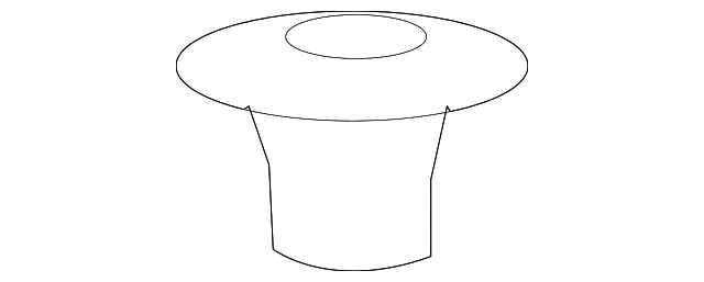 Roof Rail Clip - Volvo (8678705)