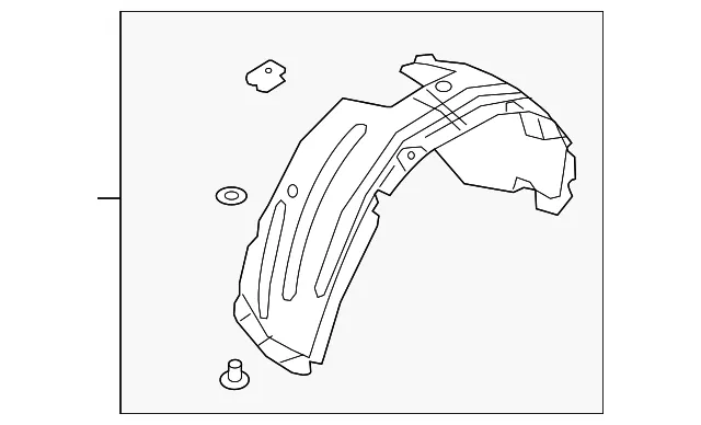 Fender Liner - Kia (86810-C6500)