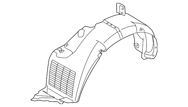 Fender Liner - Driver's Side (LH) - Kia (86811-2K000)