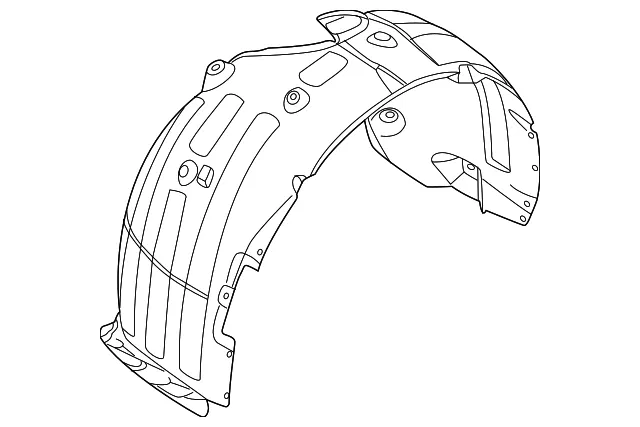 Fender Liner - Kia (86811-R0500)