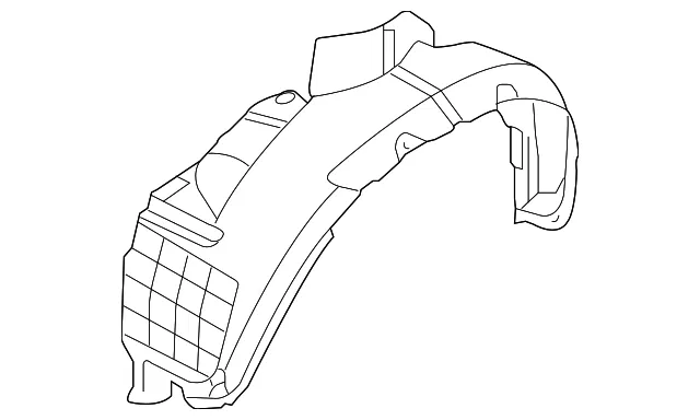 Fender Liner - Passenger Side (RH) - Kia (86812-1F000)