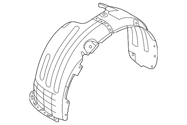 Fender Liner - Kia (86812-AT000)