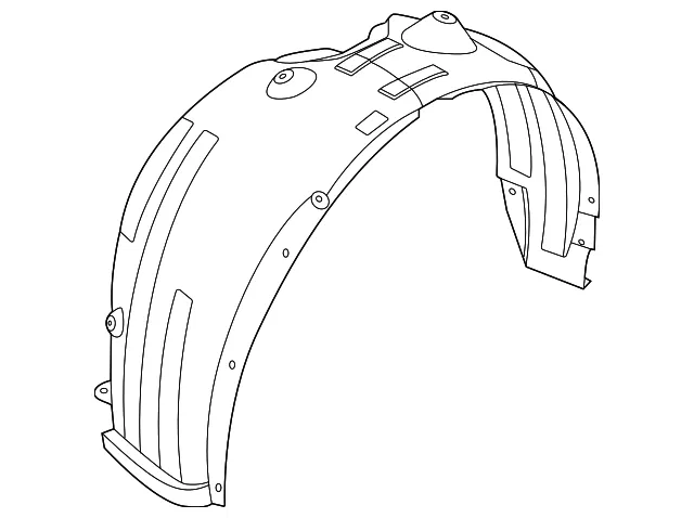 Fender Liner - Kia (86812-CV000)