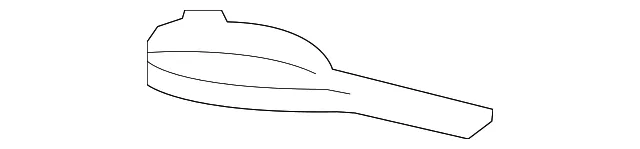 Fender Liner Guard - Driver's Side (LH) - Kia (86817-1W010)