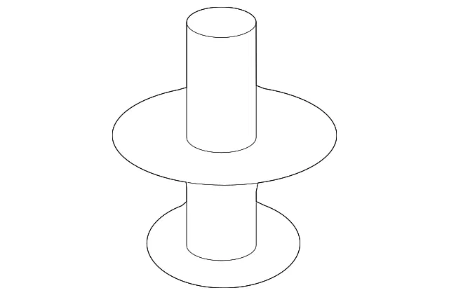 Fender Liner Rivet - Kia (86829-G3000)