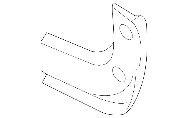 Deflector - Driver's Side (LH) - Kia (86861-1W001)