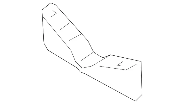 Deflector - Driver's Side (LH) - Kia (86861-2F000)