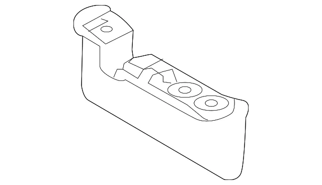 Deflector - Passenger Side (RH) - Kia (86864-D9000)