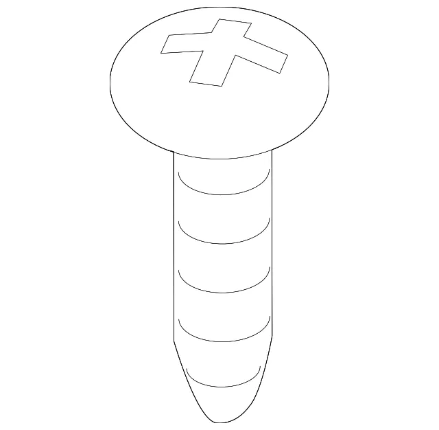 Fender Liner Bolt - Kia (86898-2T500)
