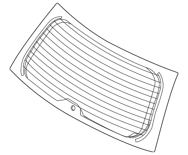 Lift Gate Glass - Kia (87110-1D011)