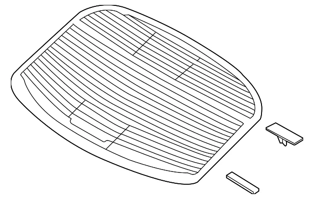 Back Glass - Kia (87110-D5010)