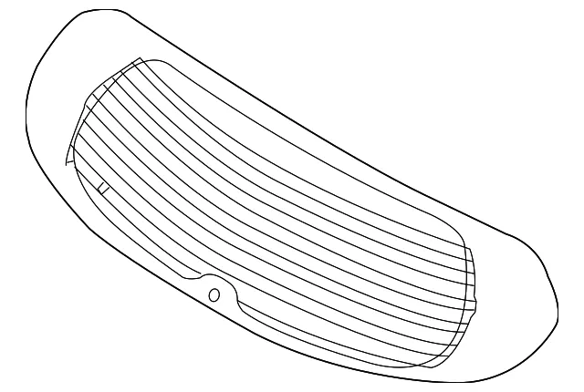Lift Gate Glass - Kia (87110-D9010)