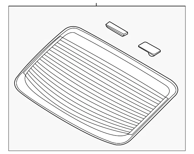 Back Glass - Kia (87110-H9520)