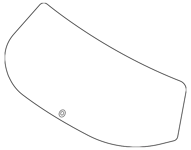 Lift Gate Glass - Kia (87110-Q5530)