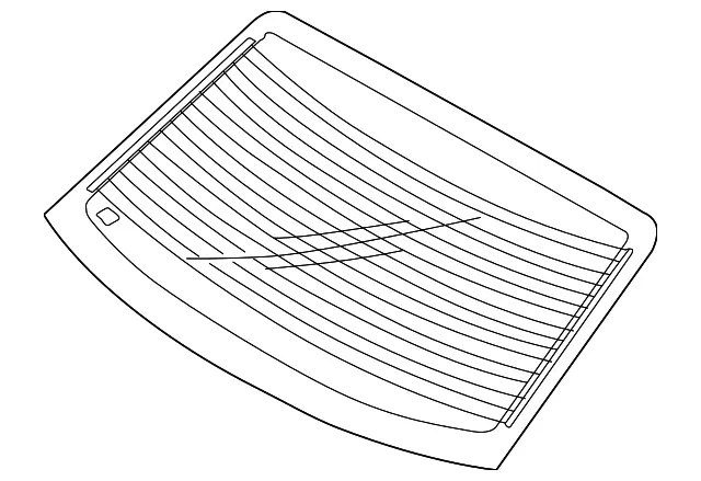 Glass - Kia (87111-3C010)