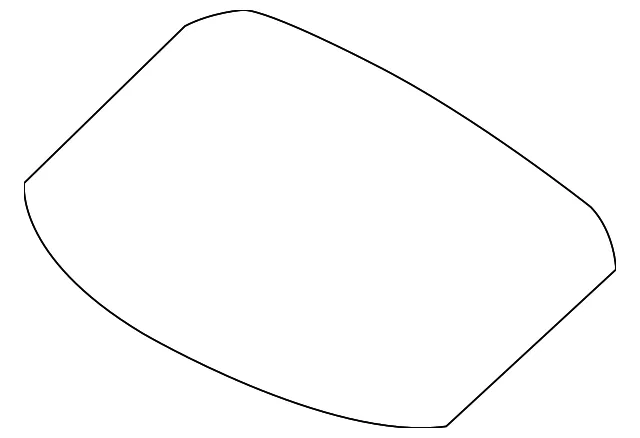 Lift Gate Glass - Kia (87111-J5030)
