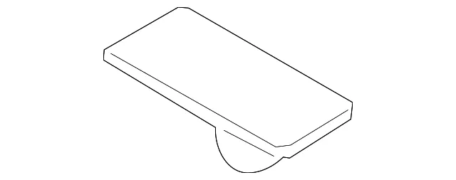 Lift Gate Glass Stopper - Kia (87115-2F200)