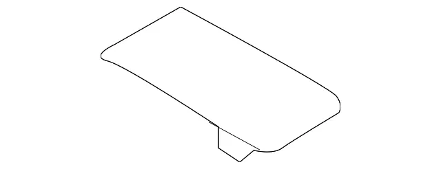 Lift Gate Glass Stopper - Kia (87115-D9000)