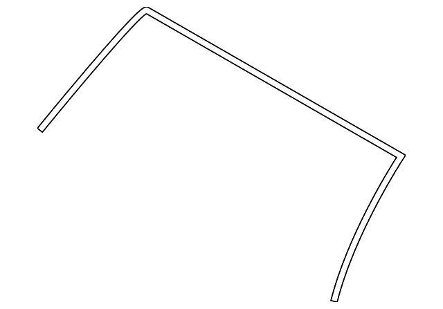Upper Molding - Kia (87130-3F510)