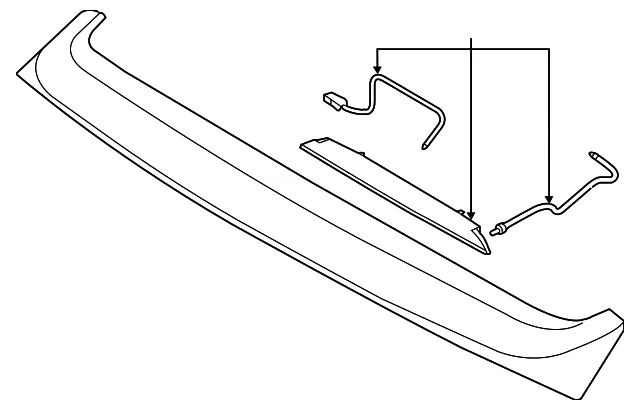 Spoiler - Kia (87210-1M500)