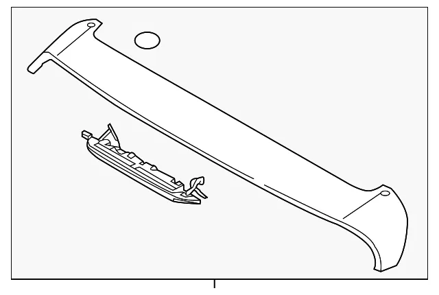 Spoiler - Kia (87210-A7500)