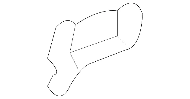 Roof Molding End Piece - Kia (87218-2G000)