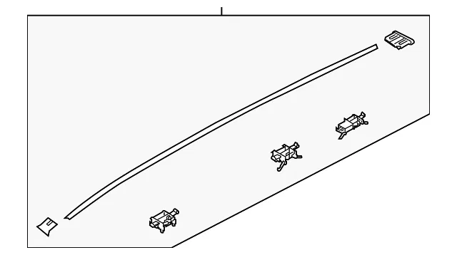 Roof Molding - Kia (87230-R5000)