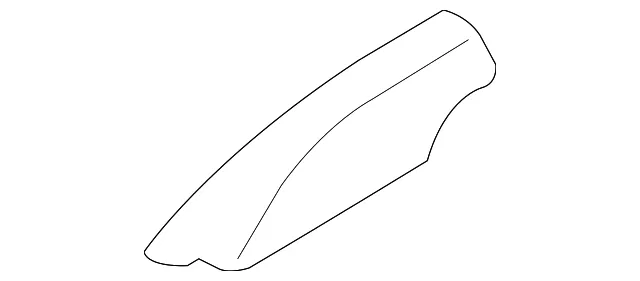 End Cap Molding - Kia (87233-2K100)