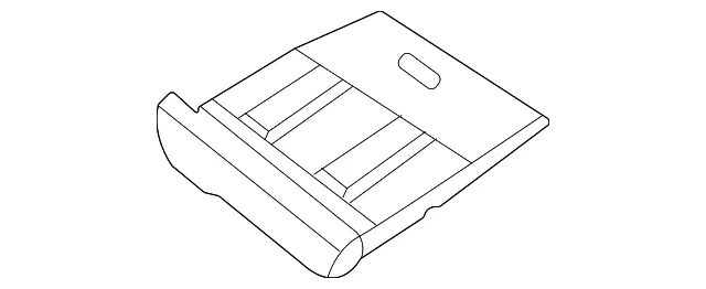 Roof Molding Front Cover - Kia (87233-AT000)