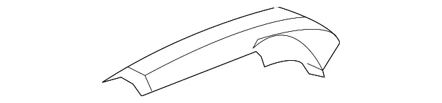 End Cap Molding - Kia (87244-2K000)