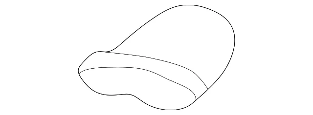Roof Molding End Piece - Kia (87244-3W000)