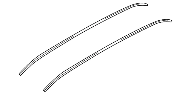 Roof Molding - Passenger Side (RH) - Kia (87260-4D010)